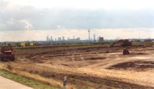 Schon von weitem konnte man die Skyline erkennen