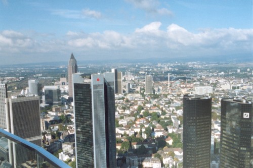 Frankfurt von oben