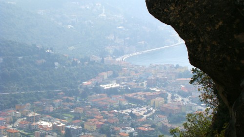 Torbole sul Garda - Blick von der Kannte des Monte Brione