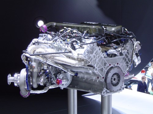 Audi R15 TDI Motor