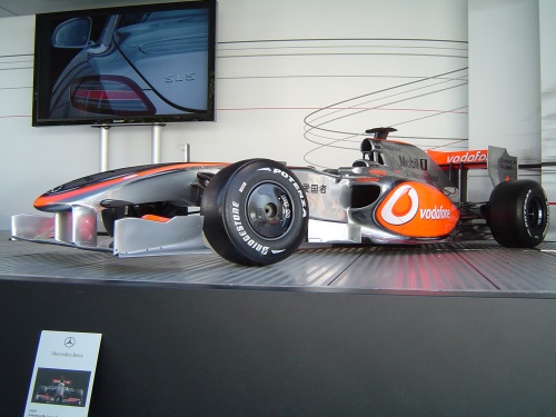 McLaren Mercedes Formel 1-Bolide