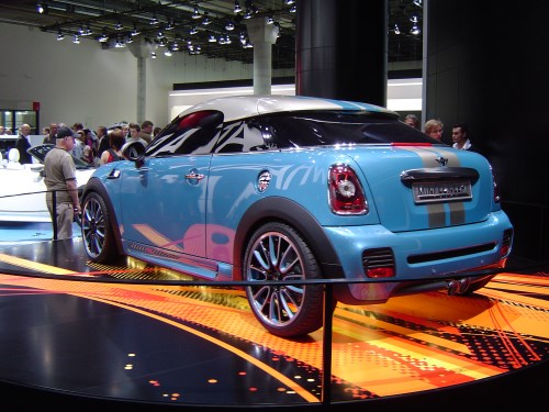 Aber das hier: Mini Coupé Concept