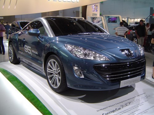 Studie Peugeot RCZ Hybrid