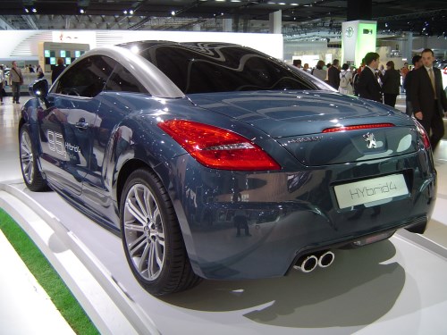 Studie Peugeot RCZ Hybrid