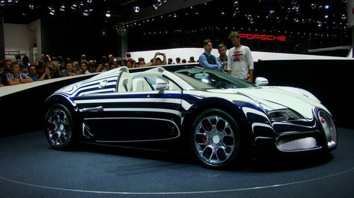 Bugatti Veyron L'Or Blanc - Frontansicht