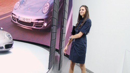 Hostess bei Porsche