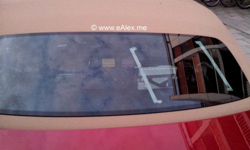 Mercedes-Benz SLS AMG Coupé mit allerhand Messtechnik auf der Hutablage