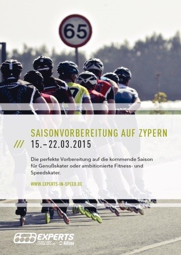 Flyer - Saisonvorbereitung mit Experts-In-Speed auf Zypern Frühling 2015