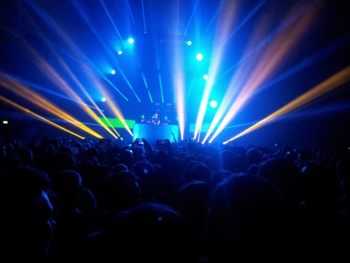 Fritz Kalkbrenner im Zenith München am 17.01.2015 bei seiner Live-Performance