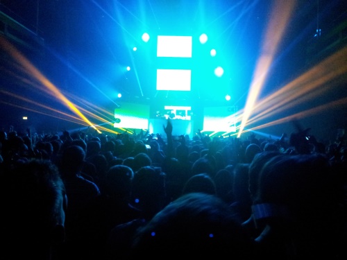 Fritz Kalkbrenner im Zenith München am 17.01.2015 bei seiner Live-Performance