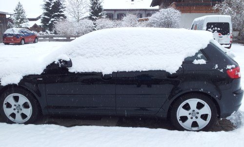 Mein Auto hat eine neue Farbe: Inzellweiß