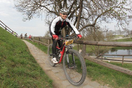 MTB CityBike Marathon München: Noch ein Lächeln für die Kamera