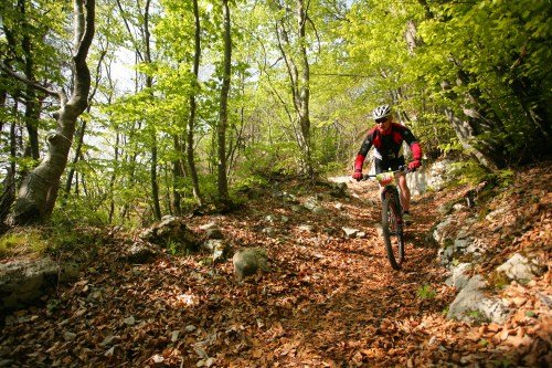 Rocky Mountain BIKE Marathon Riva del Garda 2016 - km 26,4: der erste Single Trail