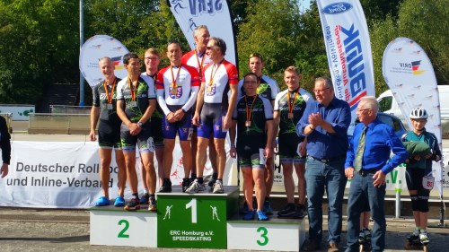 Siegerehrung TEAMSPRINT - Platz 3