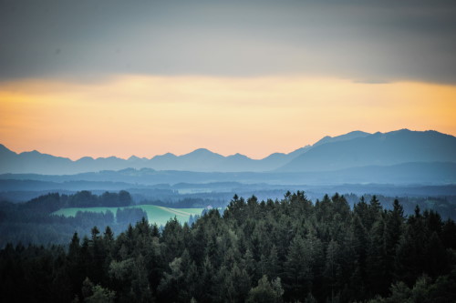 8. Kemptener AUTO BROSCH Bike Marathon - morgens kurz vor dem Sonnenaufgang