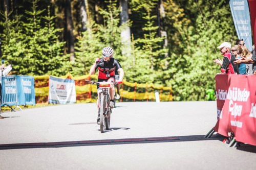 5. eldoRADo MTB Marathon Angerberg - Alex freut sich über seinen kleinen Sieg