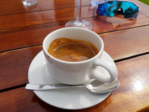 Experts Inline Camp 2020 - Nach dem Mittagessen hatte ich immer einen doppelten Espresso als Nachtisch