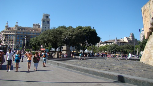 Der Placa de Catalunya