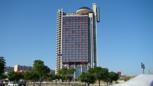 Mein Hotel: Der Hesperia Tower