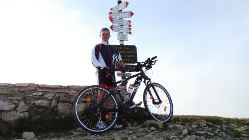 Ich hab es geschafft: Alex auf dem Monte Altissimo