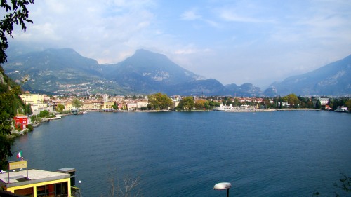 Die Bucht von Riva del Garda