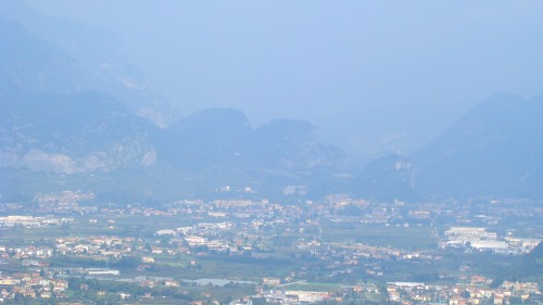 Das Hinterland von Riva del Garda sowie die Burg von Arco
