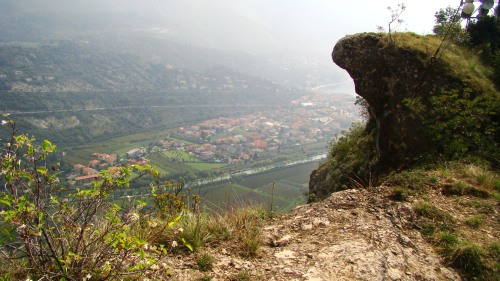 Torbole sul Garda - Blick von der Kannte des Monte Brione