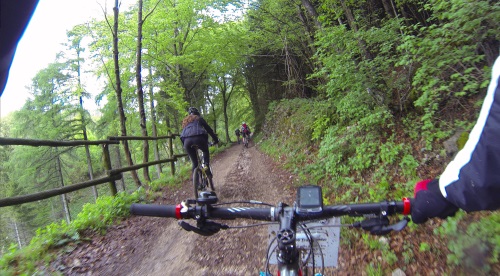 Riva-MTB-Marathon - am häufigsten überholte ich Frauen aus den anderen Startblöcken