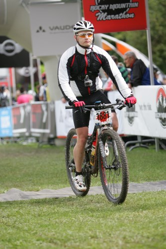 Riva-MTB-Marathon - Alex bei der Zieldurchfahrt