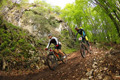 Riva-MTB-Marathon - genau, schön die schnellen vorbei lassen