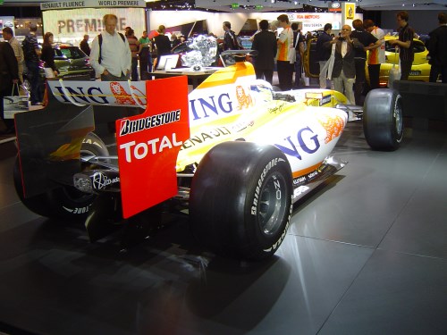 Formel 1-Bolide von Renault