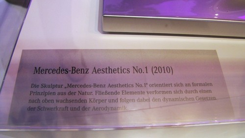 Mercedes-Benz Aesthetics No.1 (2010)