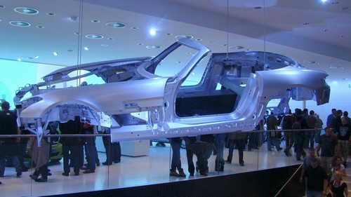 Mercedes-Benz SLS AMG E-Cell-Karosserie - AMG Lightweight Performance