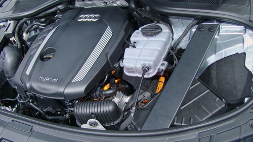 Audi A8 Hybrid - Motorraum
