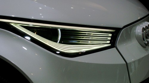 Audi A2 Concept - LED-Scheinwerfer mit Matrix-Beam