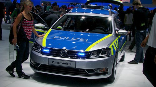 VW Passat Variant Polizeiauto