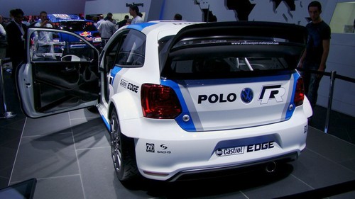 VW WRC R Polo - Rückansicht