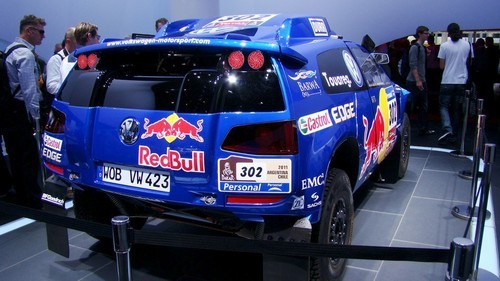 VW Race Touareg - Heckansicht