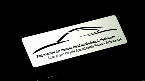 Porsche 911 (991) Carrera Schnittmodell - Projektarbeit der Porsche Berufsausbildung Zuffenhausen