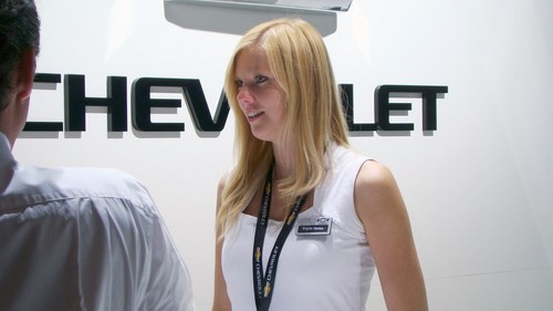 Hostess bei Chevrolet