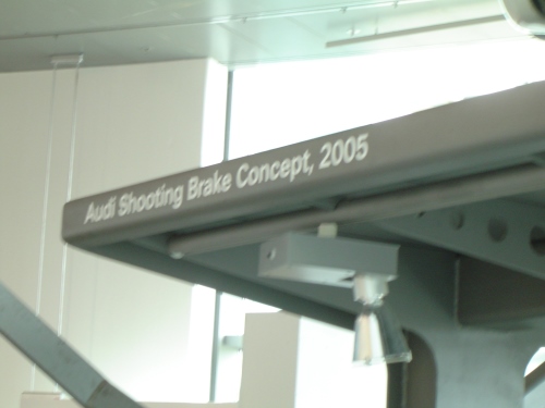 Nachfolgend der Audi Shooting Brake Concept aus dem Jahr 2005 - Die Studie des späteren Audi TT