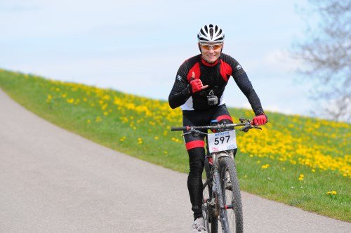 4. AUTO BROSCH Bike Marathon Kempten: Alex lächelt