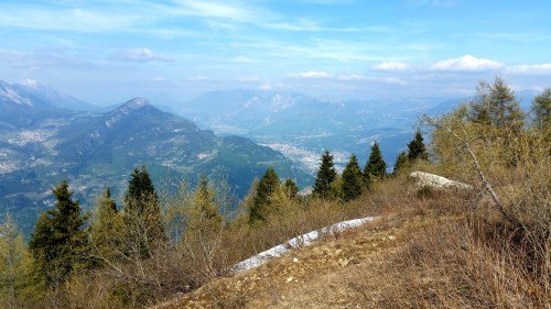 Blick ins Etsch-Tal und auf Rovereto