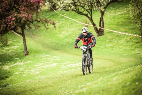 XCO Rennen München Sattelfest 2017 - Alex hat immer ein Lächeln auf den Lippen