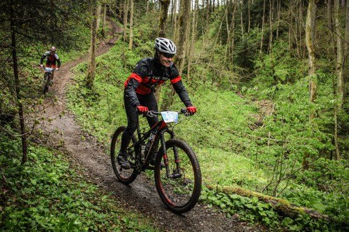 6. Kemptener AUTO BROSCH Bike Marathon - Alex im Single Trail