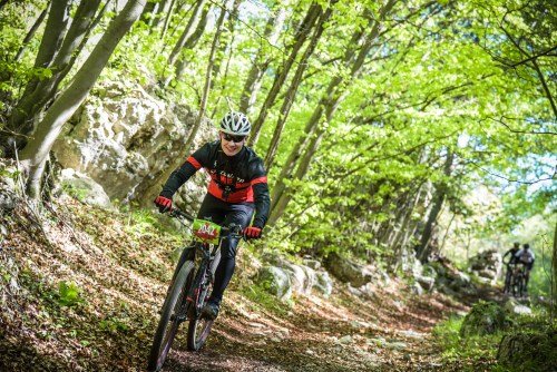 Rocky Mountain BIKE Marathon Riva 2017 - Alex im dritten/letzten Trail