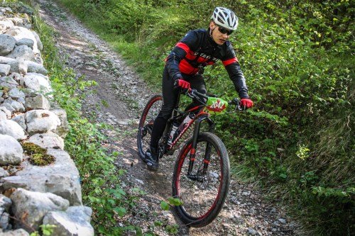 Rocky Mountain BIKE Marathon Riva 2017 - Alex im dritten/letzten Trail