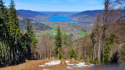 Toller Blick über den Tegernsee