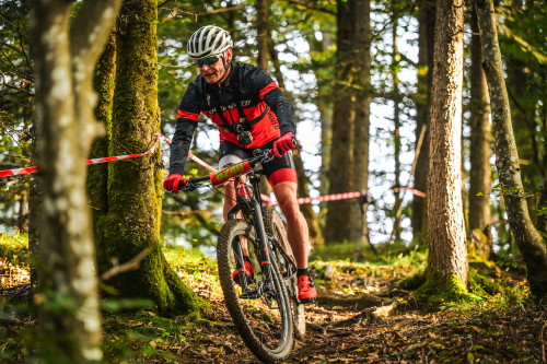 eldoRADo MTB-Marathon - Alex konzentriert im ersten Trail