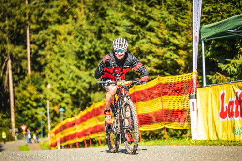 eldoRADo MTB-Marathon - Alex im Ziel